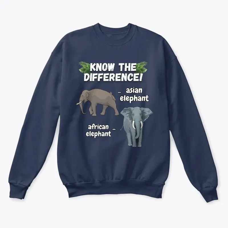 KNOW THE DIFFERENCE!: Elephants