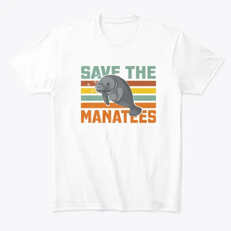 SAVE THE MANATEES TEE